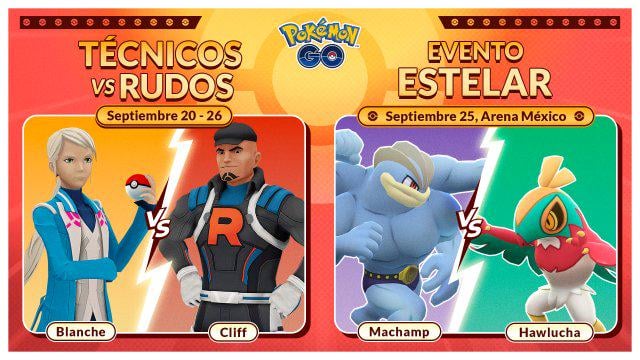 Serebii reporting a "Celebrate with Hawlucha" event in Mexico from Septemeber 20th to September 26th