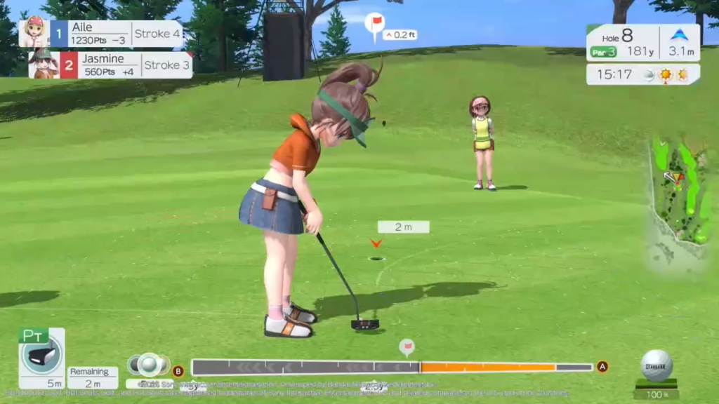 Everybody’s Golf Hot Shots glitch that glitches game