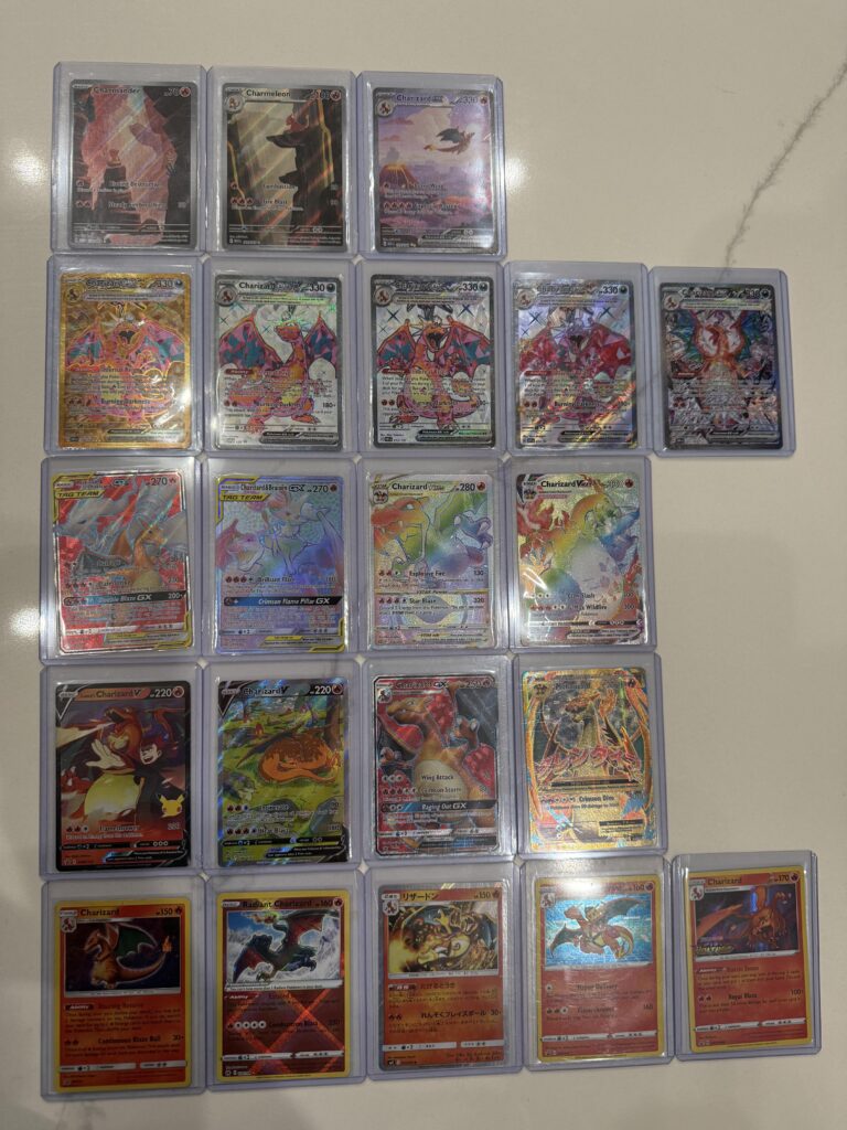 Did some Charizard collecting this week