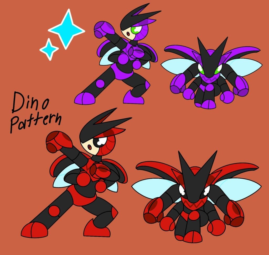 This is Leditai (Name Pending) it is an evolution of Ledian that comes in many colors