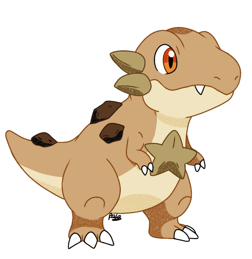 Rock/Normal Tyrannosaurus Fakemon
