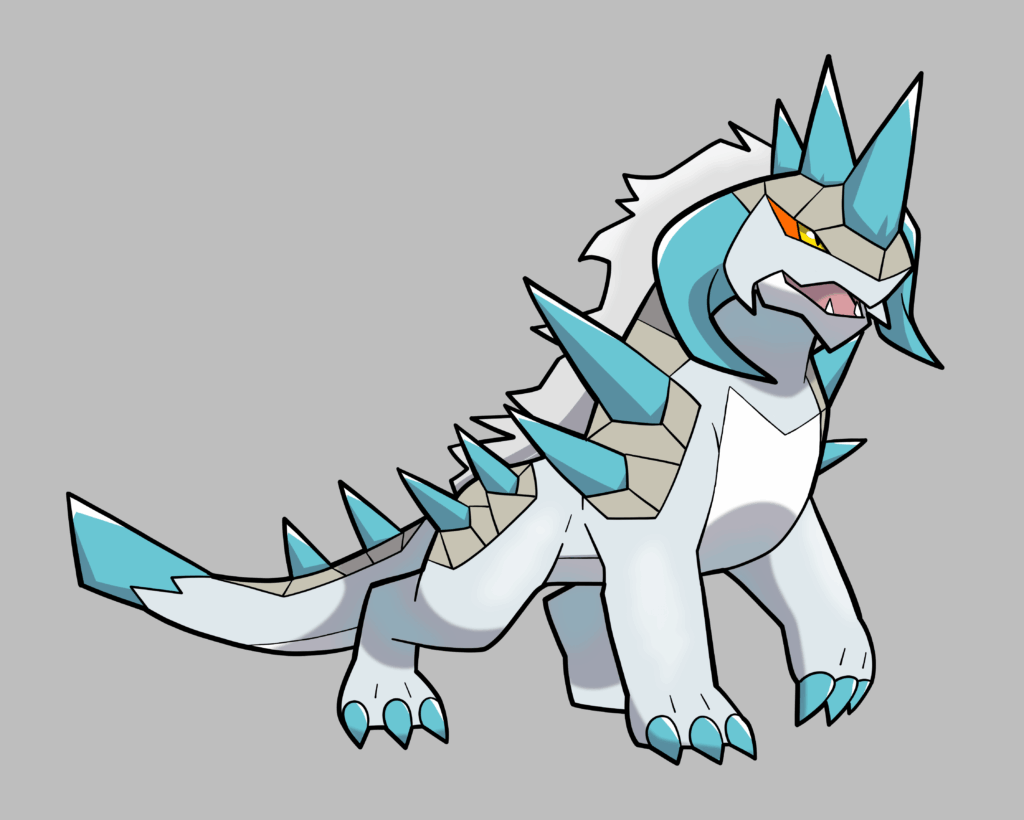 Ice/Dragon-Type Legendary Fakemon