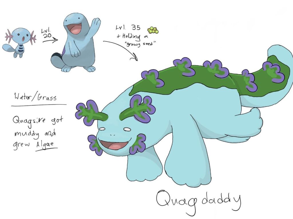 Quagsire evo.