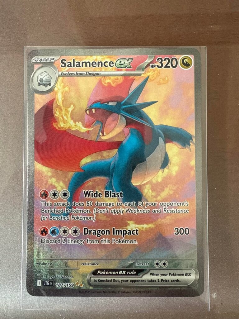 Pulled the JT Chase Salamence… but it’s damaged?