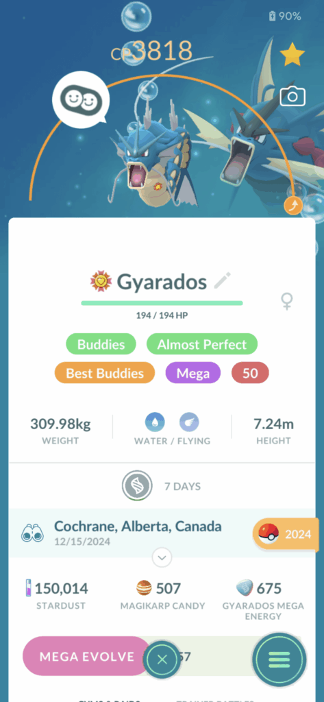 Finally got her to level 50