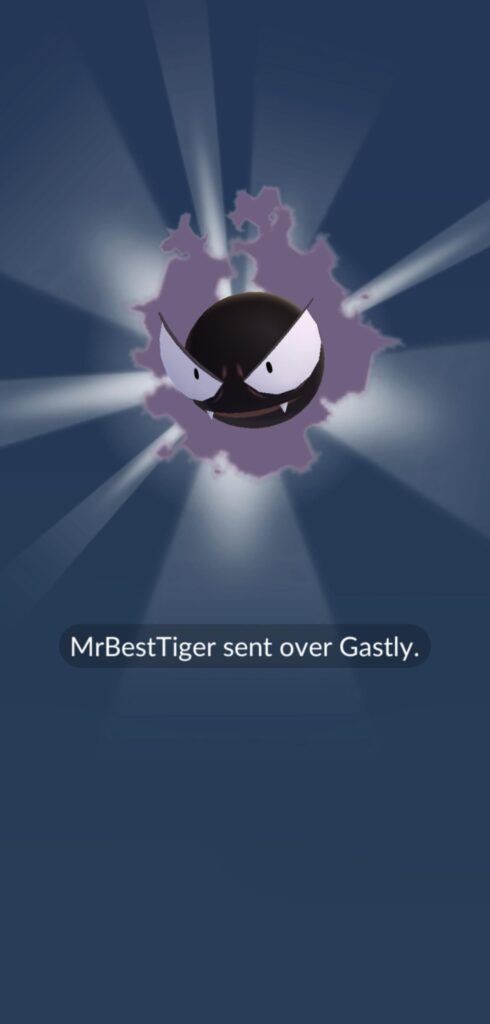 Looks like they finally fixed how Gastly looked when received in a trade