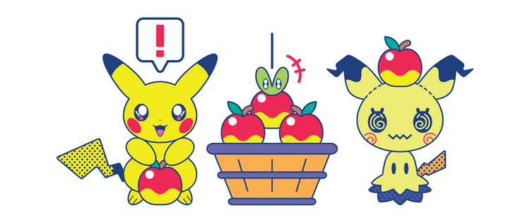 Pikachu's Apple Adventure