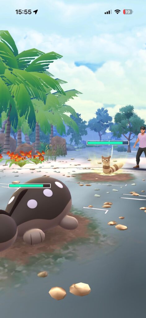 Visual glitch: GBL at the beach