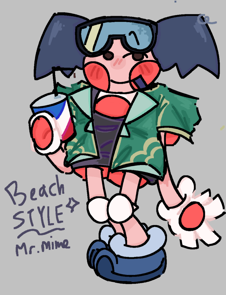 Yall im thinking of holowear ideas (other than beach style Trevenant I might do soon...maybe not cause idfk how to grant wishes)