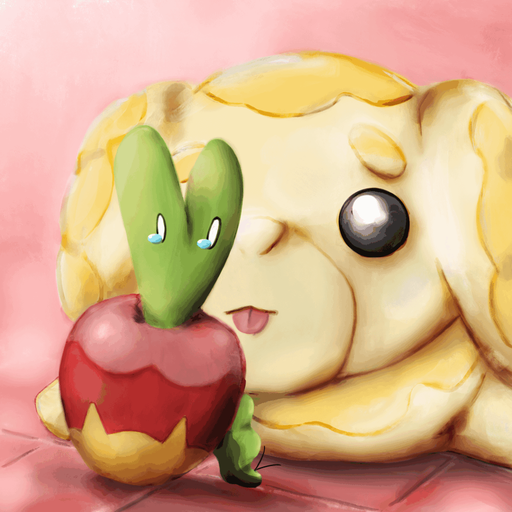 (OC)Applin and Fidough