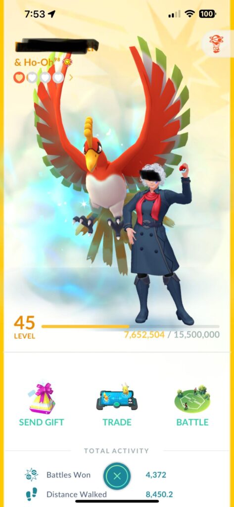 Why does this Ho-oh have this aura?