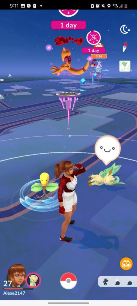 I think my Leafeon is asleep