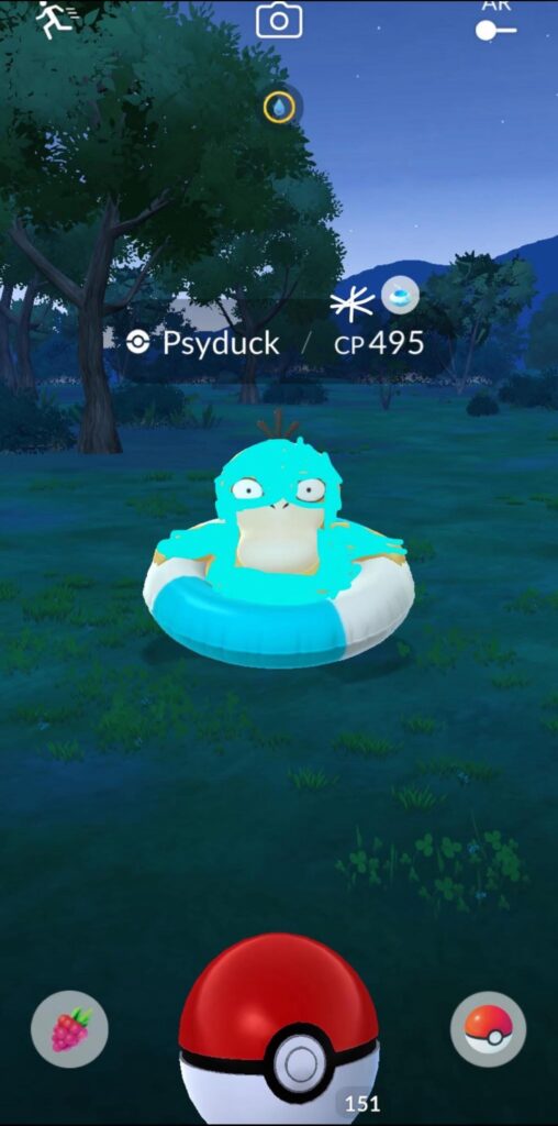 Finally! The duck finally decided to shine :)