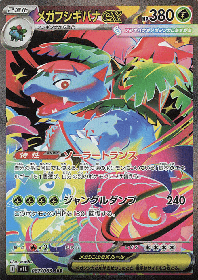 Your chase cards from Mega Evolutions?