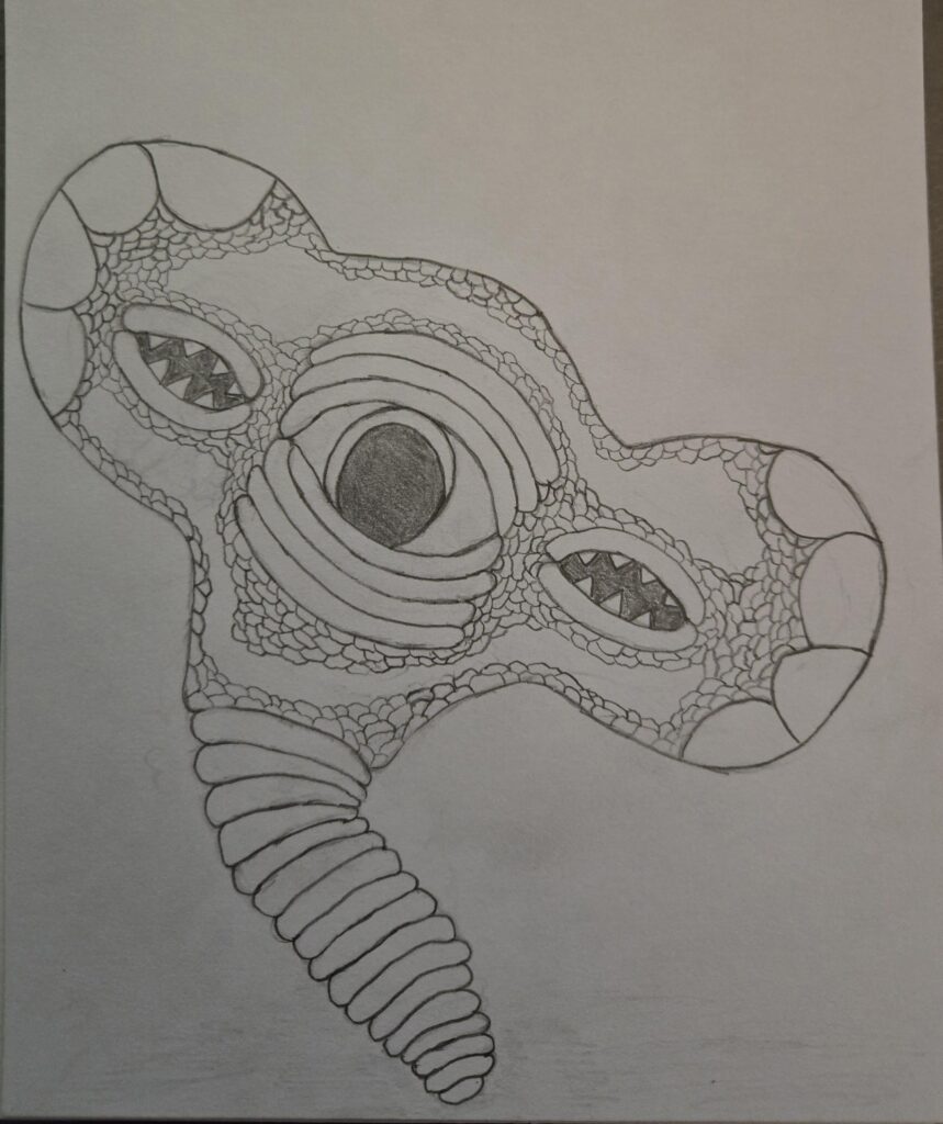 My take on a psychic elefant fakemon