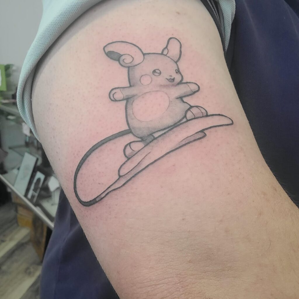 Wife and I got Tattoos of our favorite Pokemon!