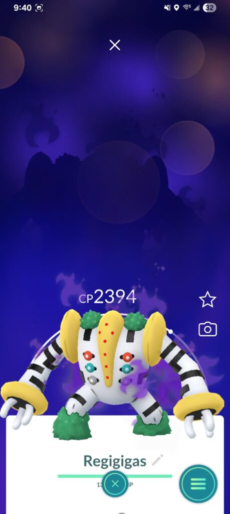 Shadow pokemon have a shadow in the background