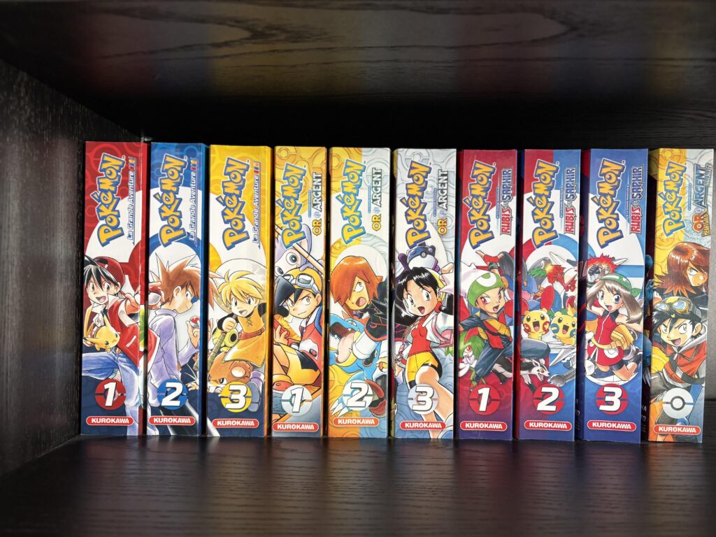 Started collecting  the Pokemon Mangas