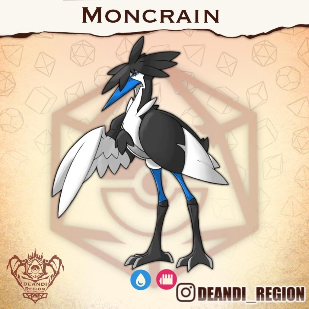 Back with the final evo for the water starter of my DnD based fakemon region