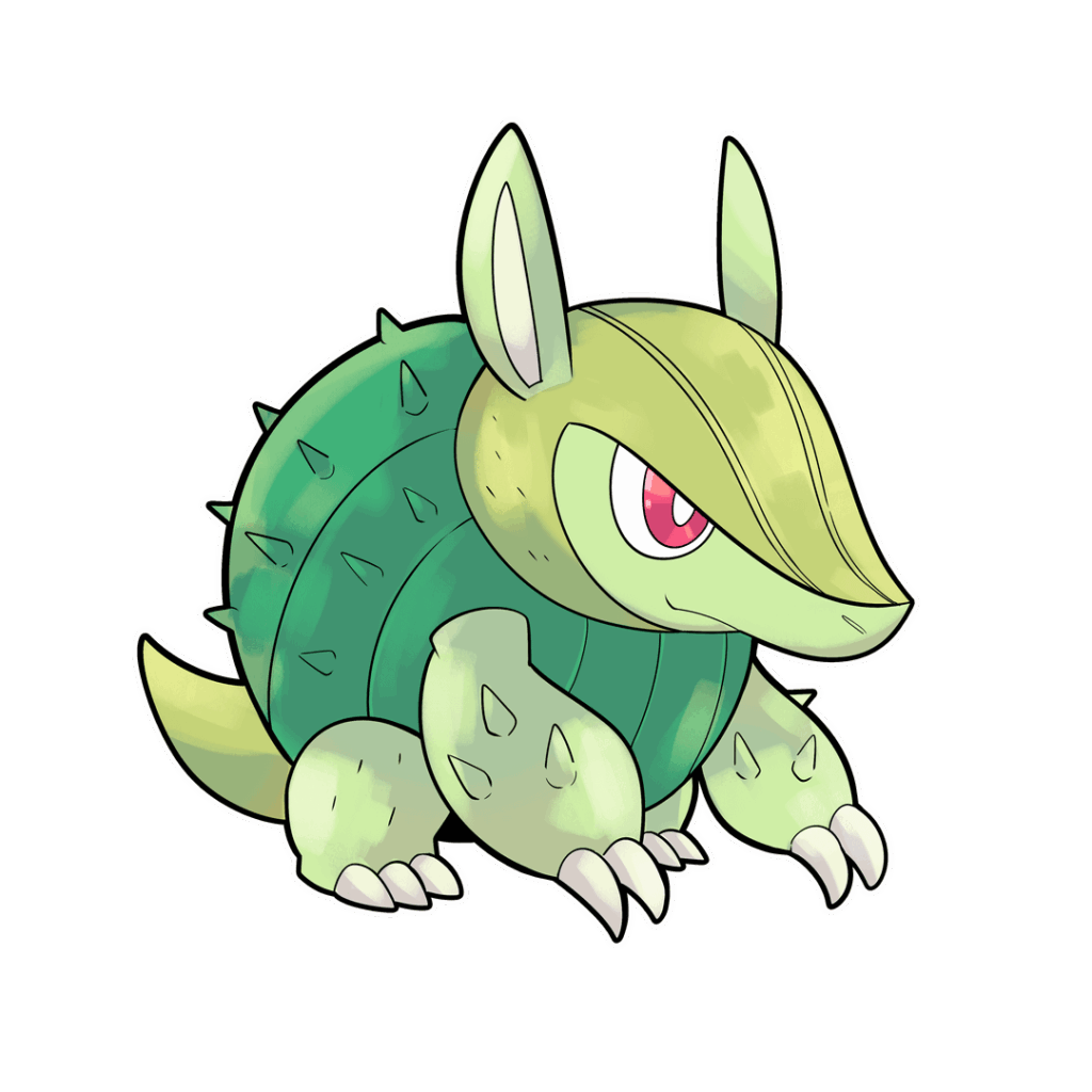 Grass Type Starter Evolution Line for my Western Fakemon Region