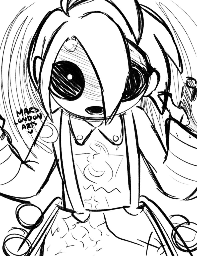 Allister sketch, debating on finishing it or not (OC)