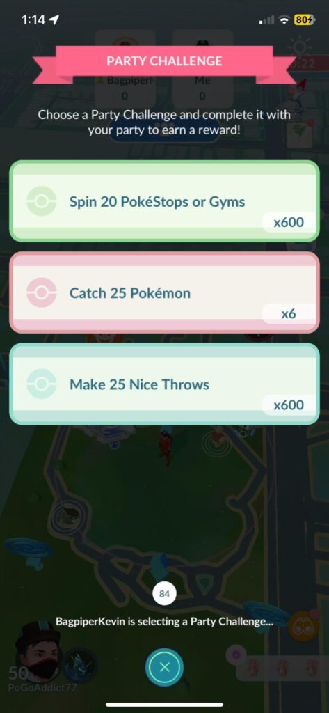 Party Play rewards not loading