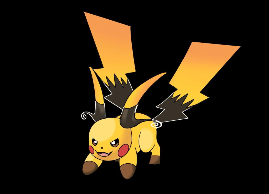 My Raichu mega evolution art