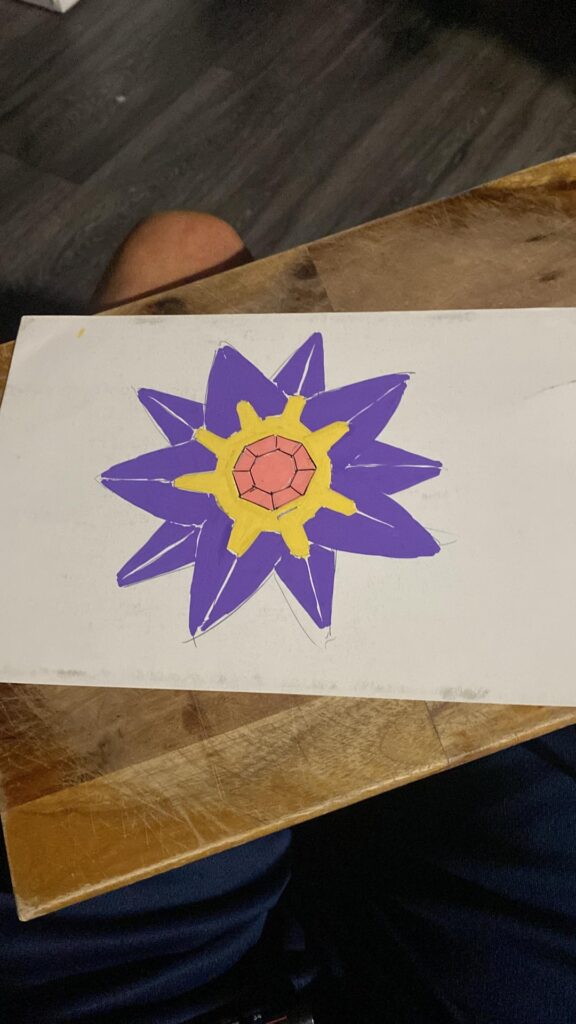 Trying out paint pens