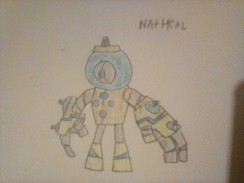 A Vary old Pokemon based on a idea of Ben 10 & pokemon,meet natheal.