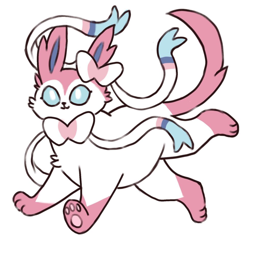 Quick sylveon sketch