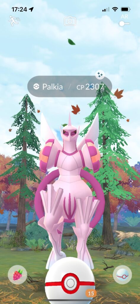 Insane Origin Palkia Raid Luck