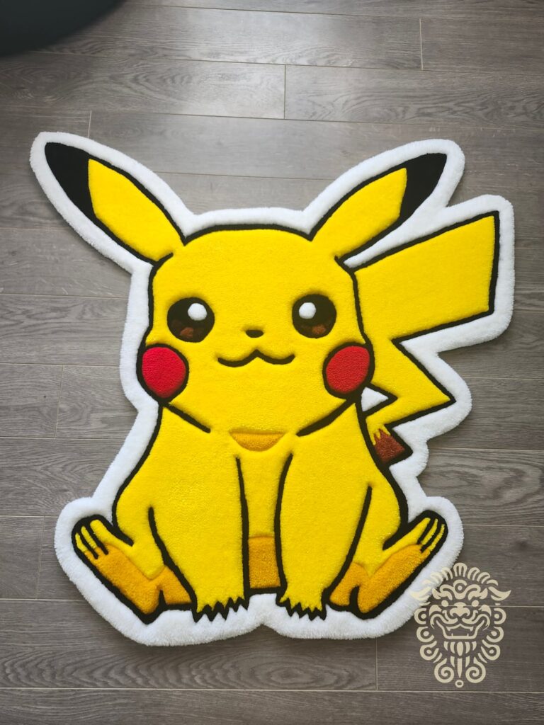 Pikachu Rug I made