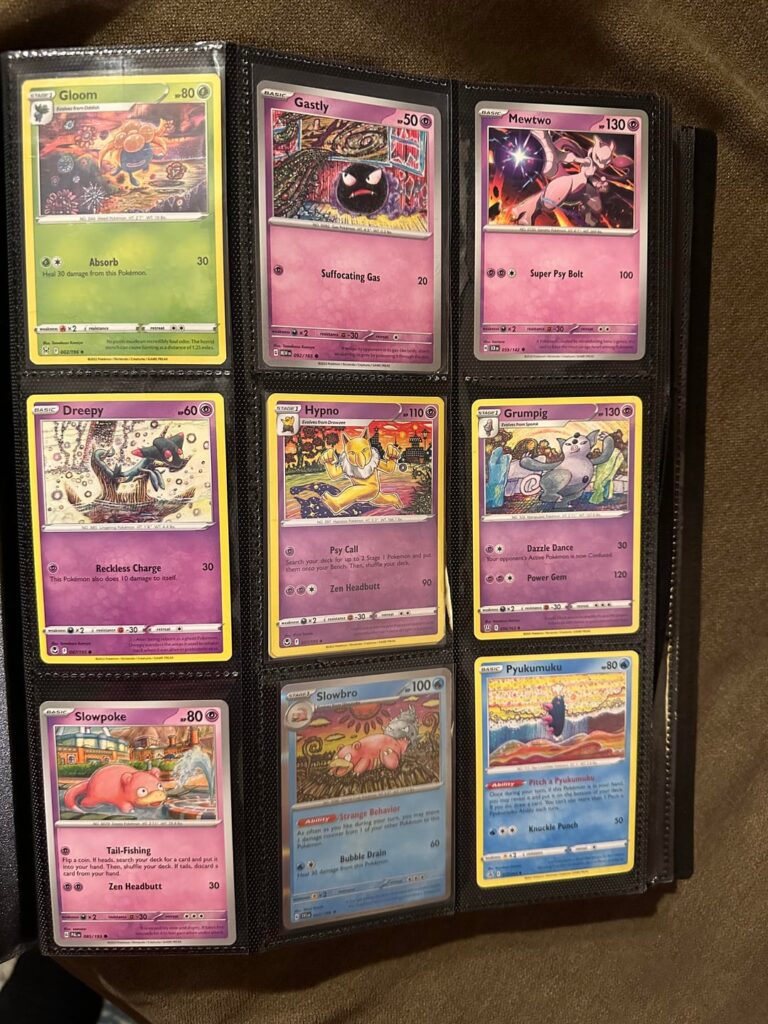 I finally put my collection in a binder and it feels so good. What cards should I try to add? I mostly buy singles but would buy packs if I could find them.