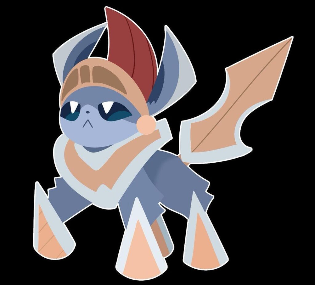 Meet Steeleon. Art made by Objectect thanks Objectect for your help. Objectect can no longer help though and I’m looking for another artist who’s willing to help I can’t pay u but u can have credit just wanna see em come to  life if u want comment or message me please and thank you