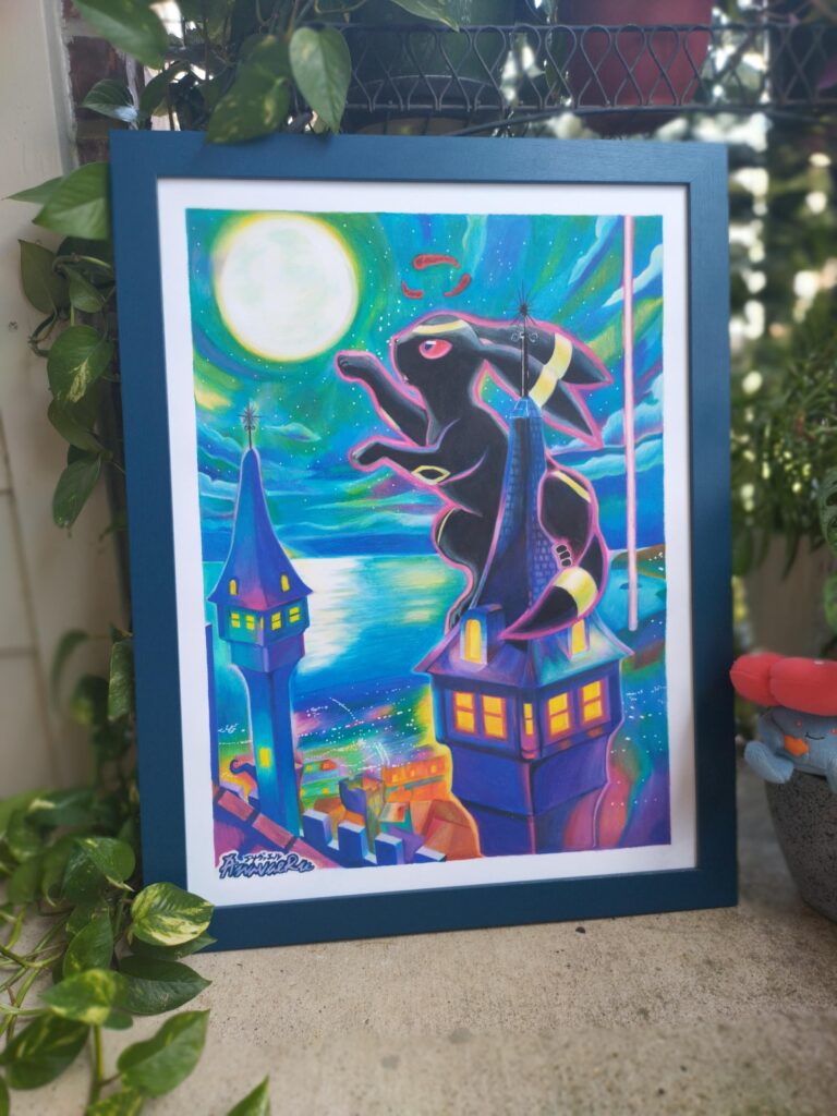 Color Pencil Umbreon (OC)
