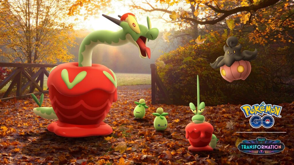 The Harvest Festival returns to Pokémon GO, featuring the debut of Dipplin and Hydrapple!