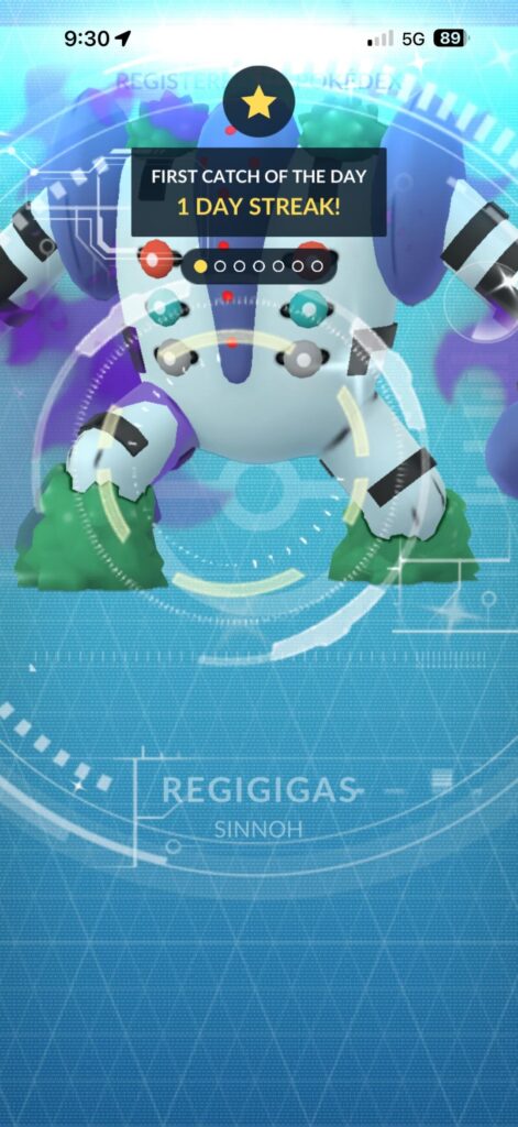 1st catch of the day