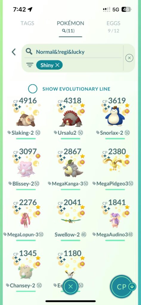 Went all out collecting Normals