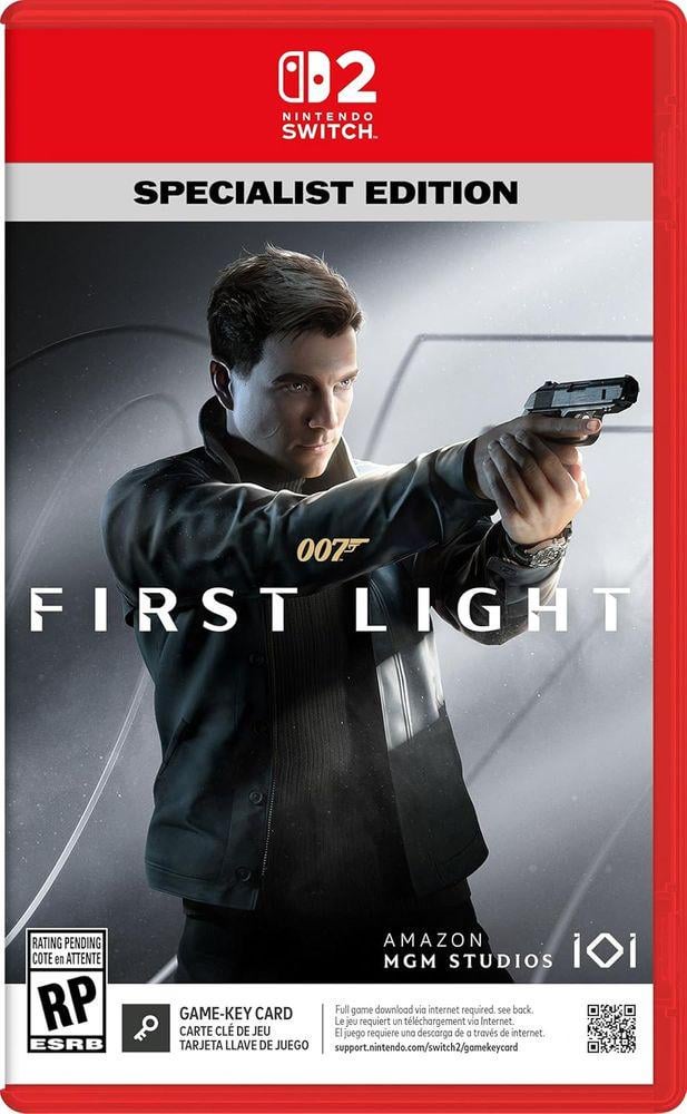 007: First Light is coming to Switch 2 on a Card. Key Card.
