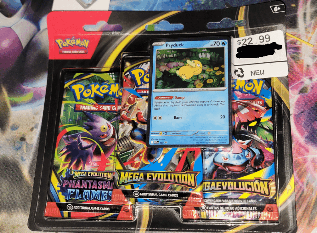 My first Pokémon error product 😅