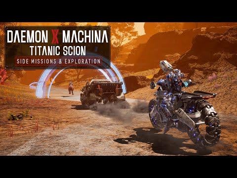 Daemon X Machina: Titanic Scion - Side Missions and Exploration Trailer