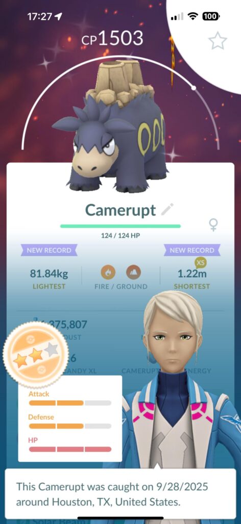 first raid, first ball?! first for me!