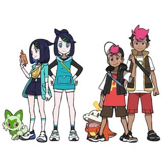 While Ash never Aged physically in his protagonist run, New protagonist Liko and Roy both grew older by atleast 1 year..!!