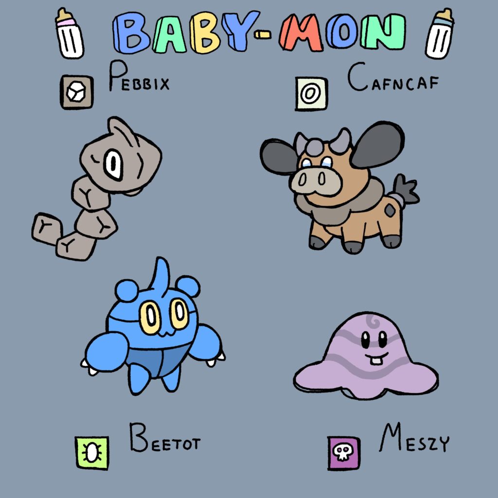 Baby Pokemon may be weak but they’re cute right?