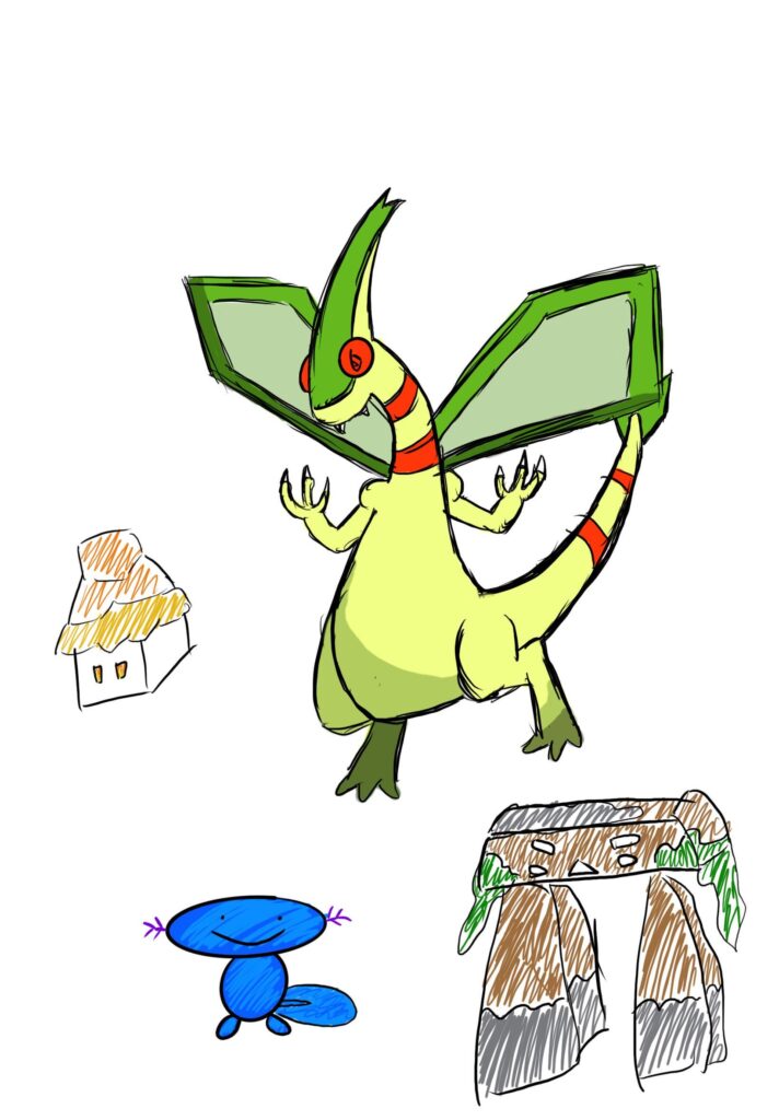 Pokémon from memory