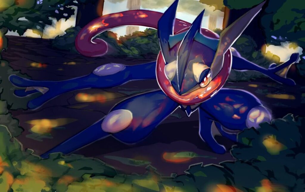 Greninja in the shades