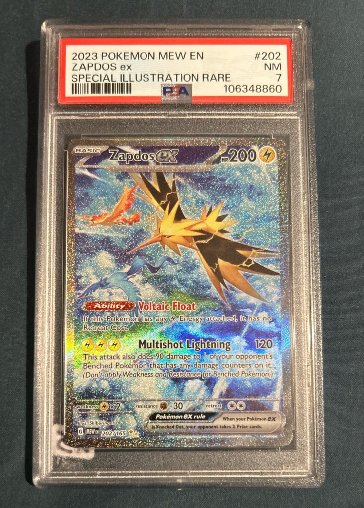Got this beauty in the mail today a grail for me I know it’s a PSA 7 but I’m fine with that going in my PC.