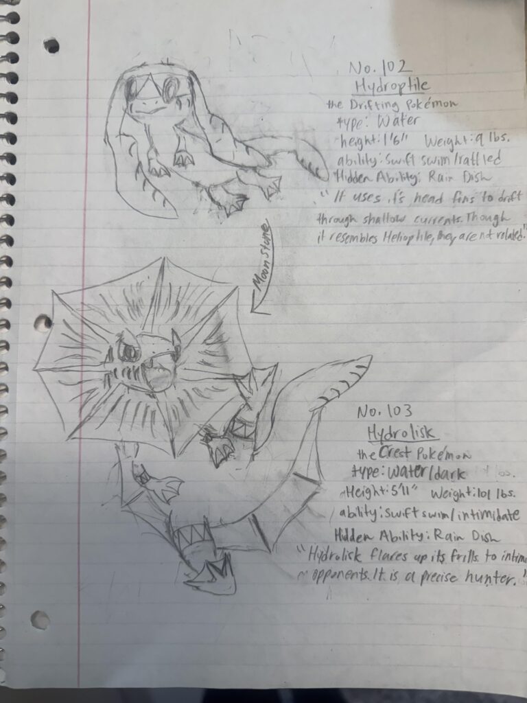 Give me some fakemon and regional variant ideas and I'll draw them