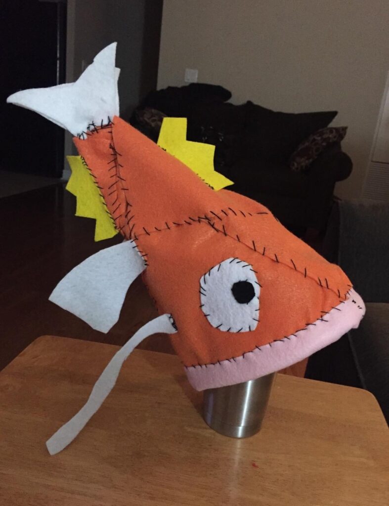 Homemade Magikarp hat!