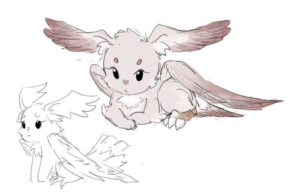 Eevee‘s flying type evolution